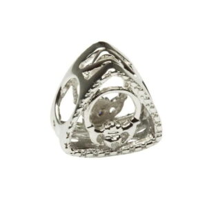 Diamond Set Claddagh Triangle Charm.jpg
