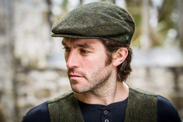 Green Herringbone Trinity Cap 27.jpeg