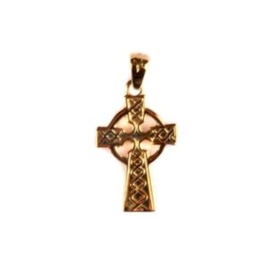 Irish Gold Celtic Cross Pendant.jpg
