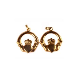 Irish Gold Claddagh Earrings.jpg