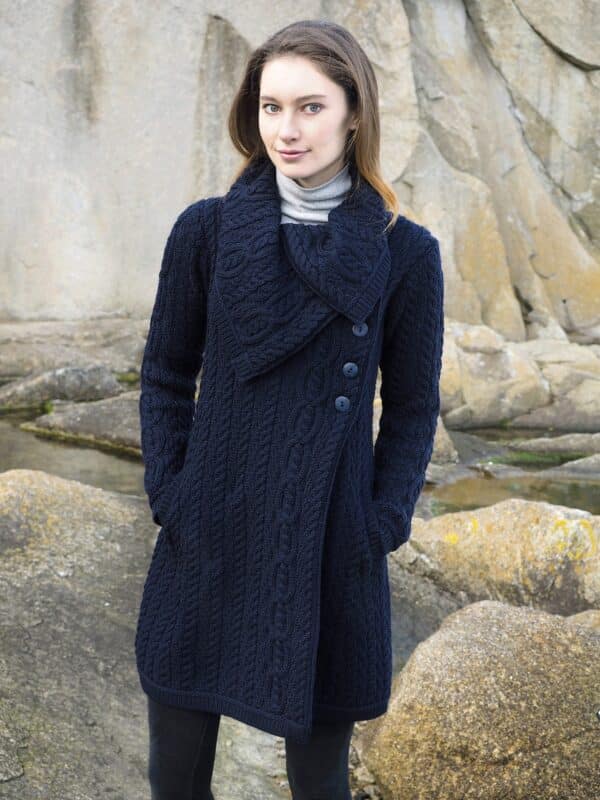 Ladies Large Cardigan Aran Coat.jpg