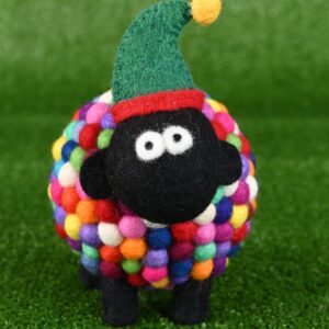 Multicoloured Christmas Sheep.jpg